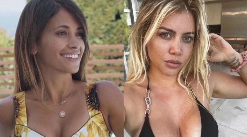 Wanda Nara Poste Una Foto Con Antonela Roccuzzo Desde El Mundial Qatar