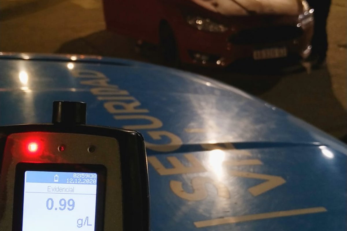 Se implementa en Gualeguaychú el operativo nacional de control de alcoholemia