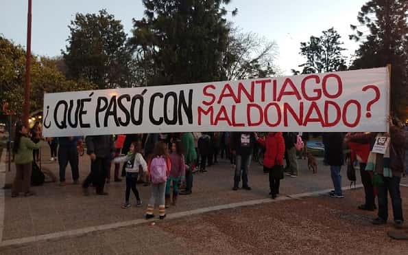 Recordaron a Santiago Maldonado a un año de su desaparición