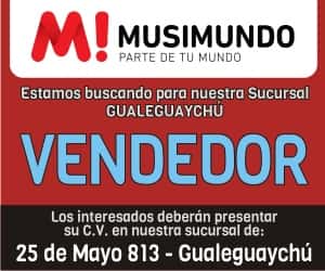 Musimundo Gualeguaychú busca vendedores para su local