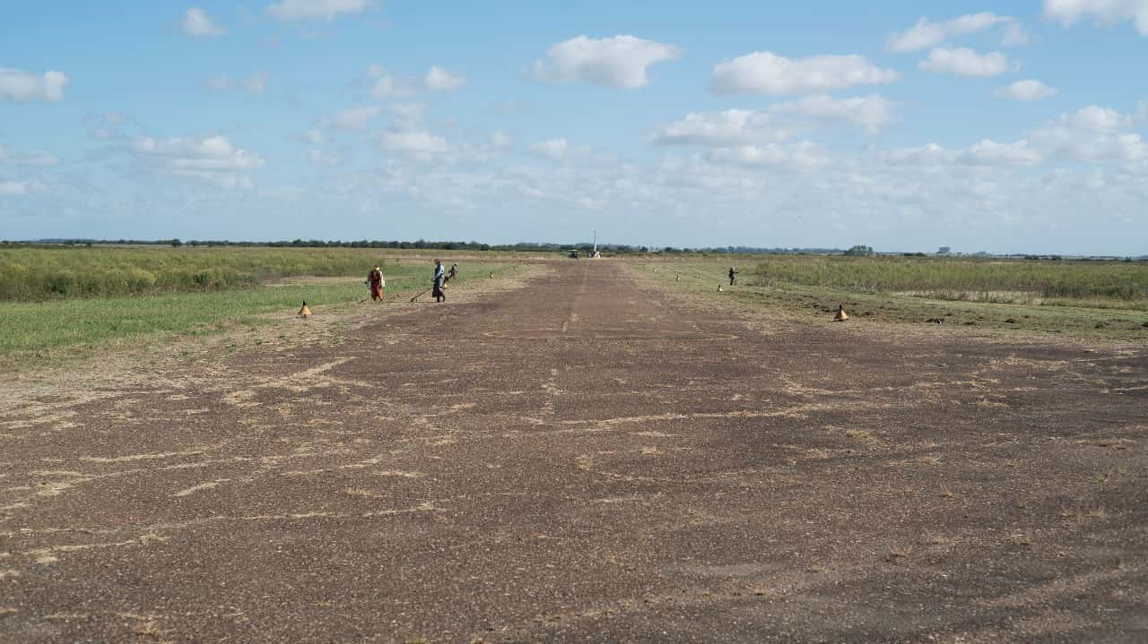 Tras medio año inoperante, la pista del Aeródromo sigue deteriorada y sin solución