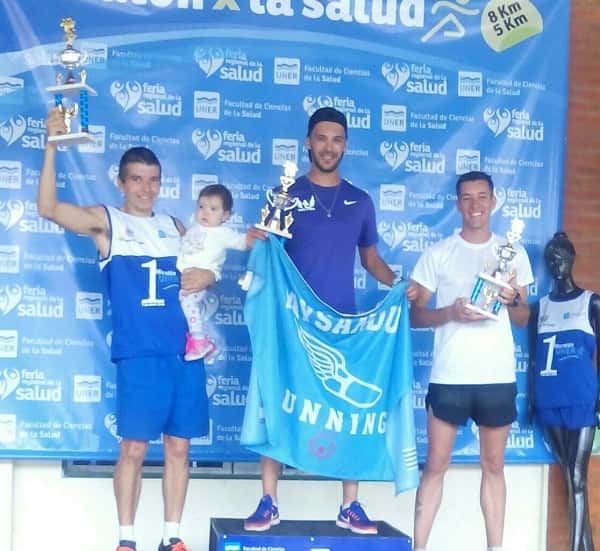 Billén y Aranda hicieron podio en el Maratón de la Salud en Concepción