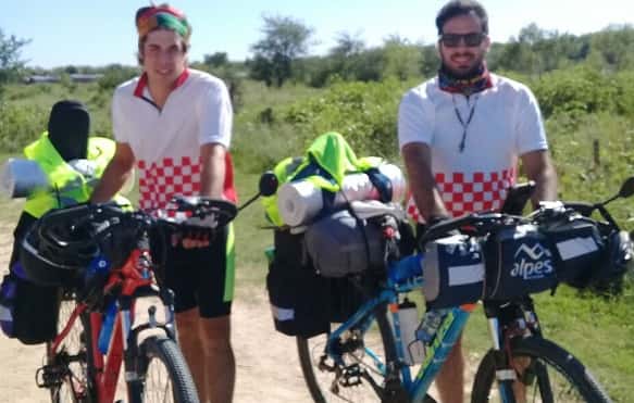 Hasta México en bici: la aventura de dos amigos gualeguaychuenses 