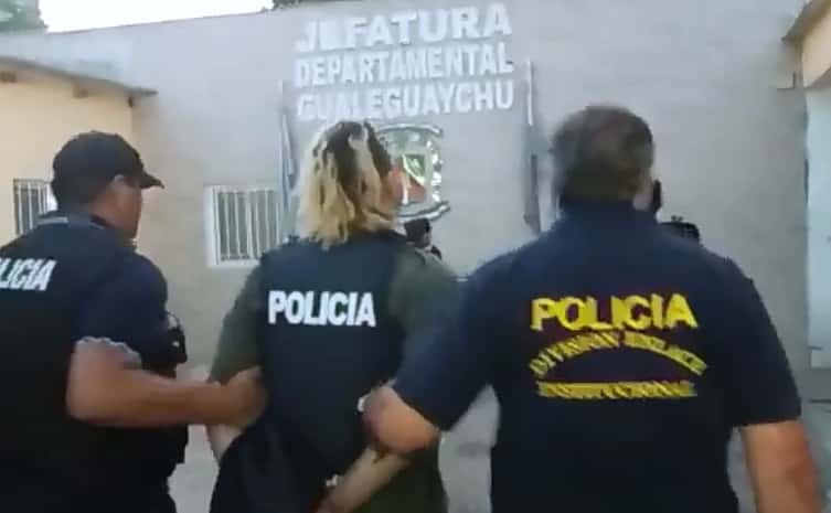 Video: Trasladaron a Quilmes al acusado del crimen del baterista 