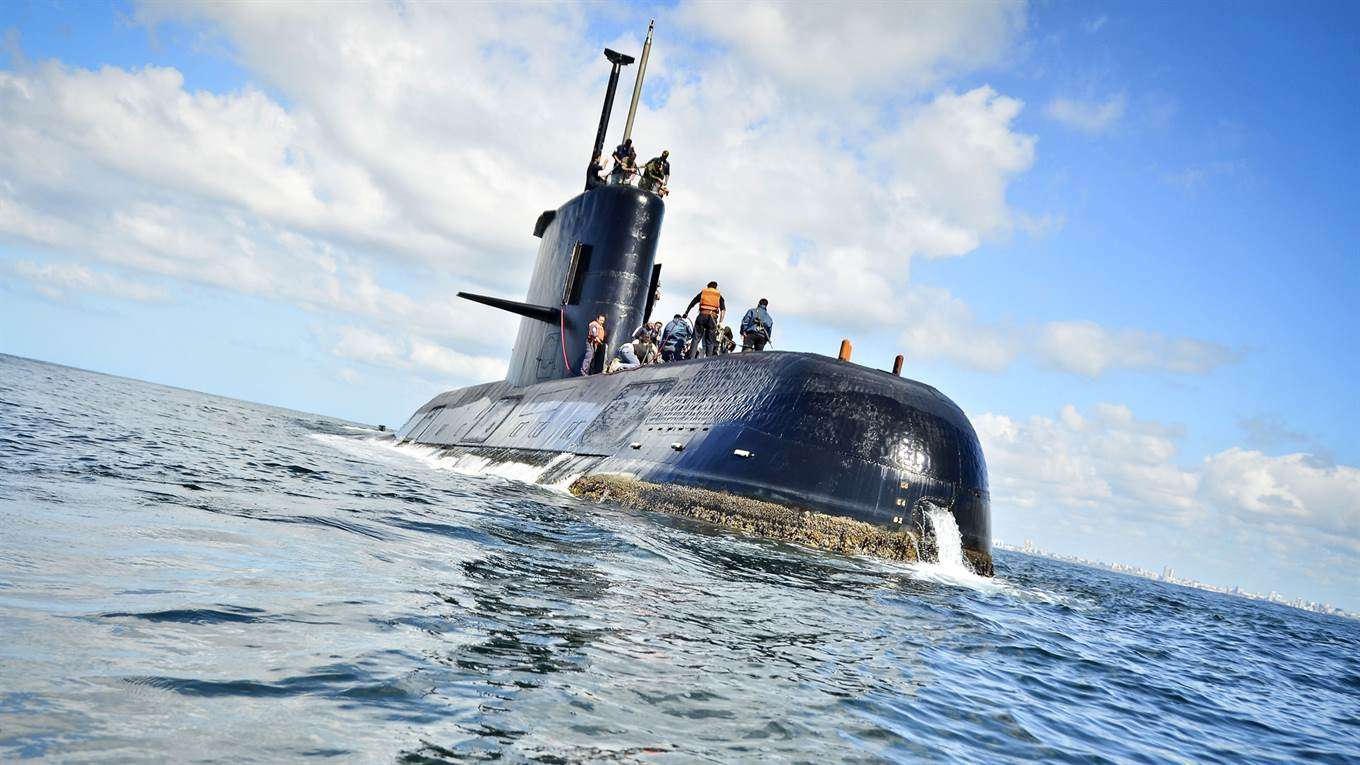 Búsqueda del submarino Ara San Juan: recién el martes las condiciones serán favorables