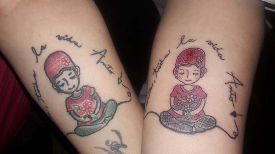 Anto por siempre: El emotivo tatuaje de su mamá y su hermano