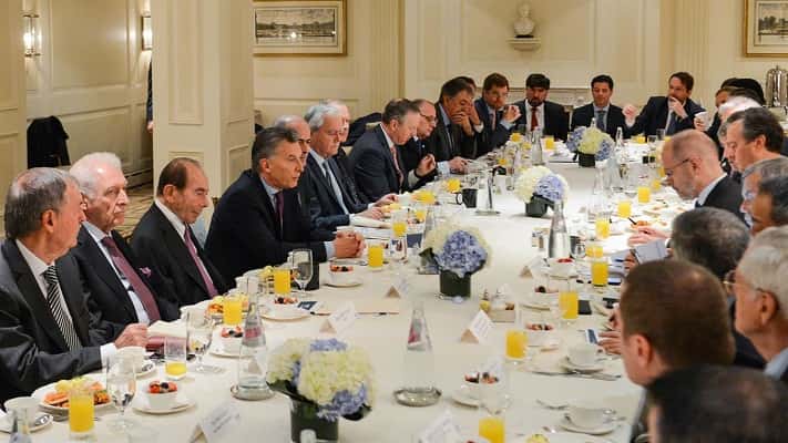 Macri en EE. UU: se reunión con inversores y presentó “un escenario propicio para invertir”