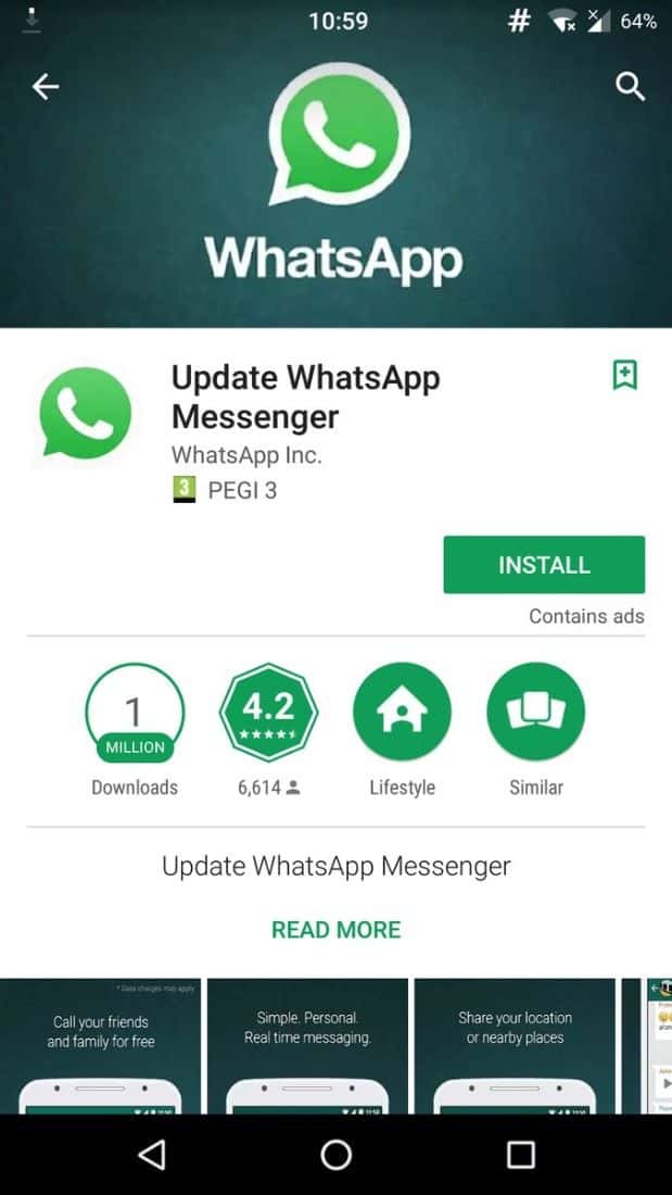 Cómo saber si descargaste la versión trucha de WhatsApp