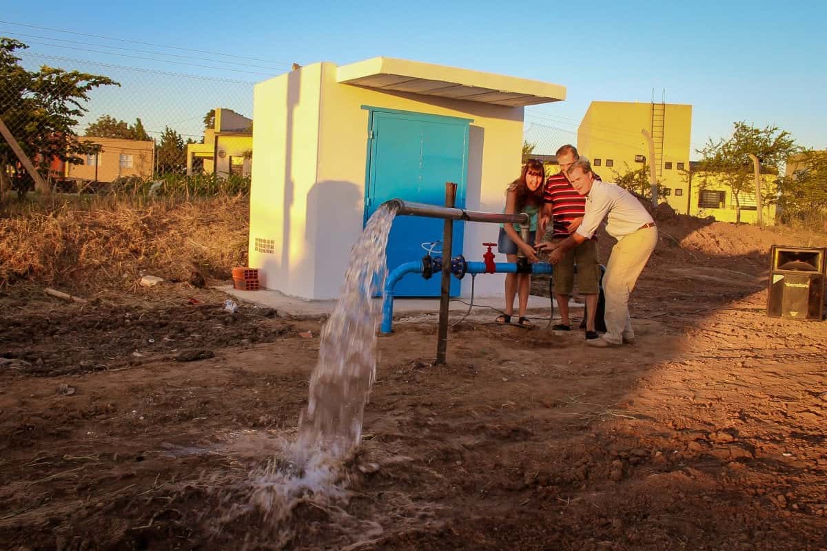 Se inaugurará un nuevo pozo de agua en el barrio Zuppichini
