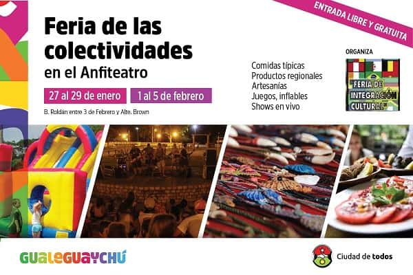 Feria de las Colectividades en Gualeguaychú