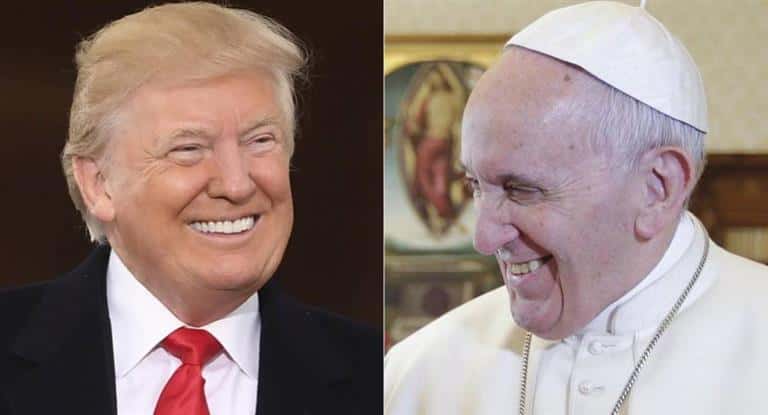 El Papa felicitó a Trump y lo llamó a defender la dignidad y la libertad "en todo el mundo"