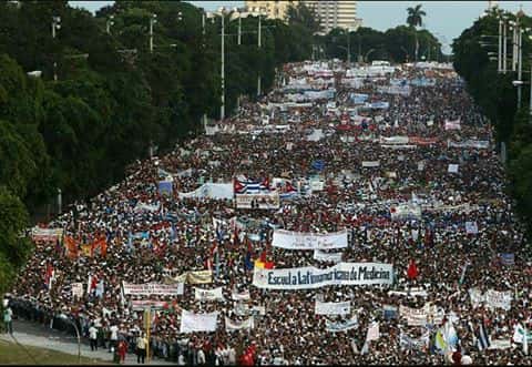 Millones de personas despidieron a Fidel Castro en La Habana