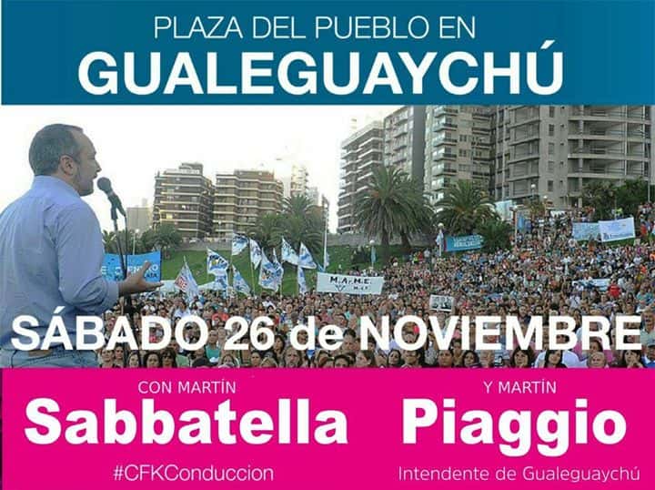 Gualeguaychú: El lugar elegido por el kirchnerismo en Entre Ríos