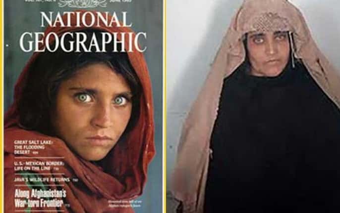 Detuvieron en Pakistan a la "niña afgana" del National Geographic