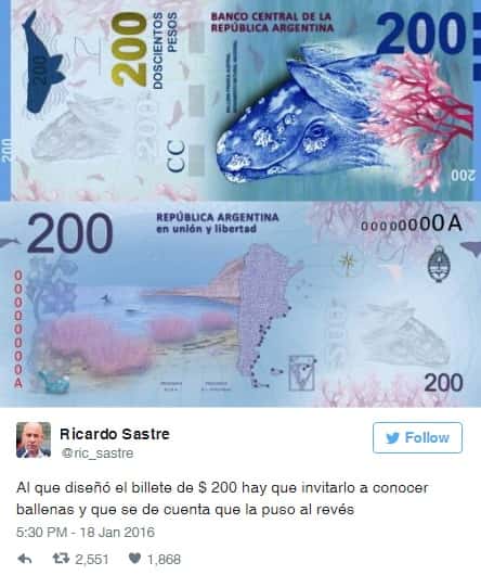 Presentan hoy el nuevo billete de 200 pesos en Puerto Madryn