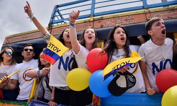 Se cayó el acuerdo con las FARC en Colombia: el No ganó con el 50,23%