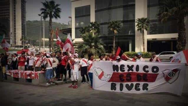 Los hinchas de River que viven en México realizarán un banderazo