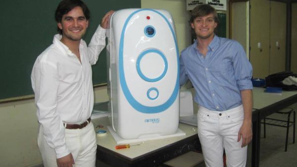Universitarios argentinos diseñaron un lavarropas que funciona sin agua