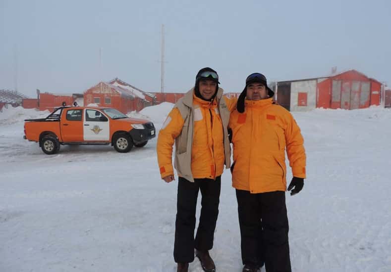 Dos entrerrianos vivieron la aventura de viajar a la Antártida 