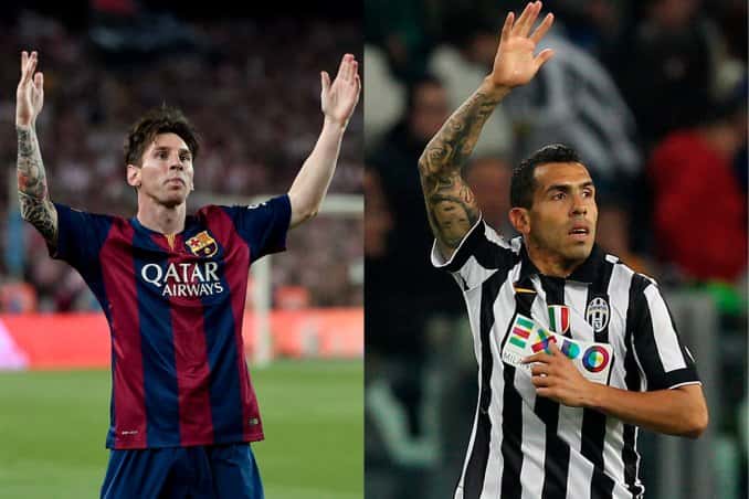 Messi y Tevez, candidatos al premio al mejor Jugador en Europa