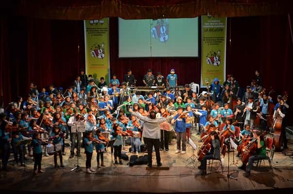 Doble jornada de música: más de 500 niñas, niños y adolescentes en concierto 