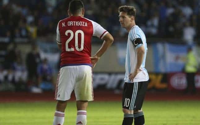 ¿Querés saber qué le dijo Ortigoza a Messi en el partido de la Copa América?