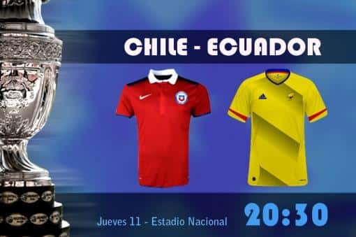 Chile y Ecuador abren la Copa América en el estadio Nacional