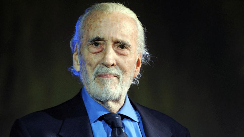 A los 93 años, murió Christopher Lee 