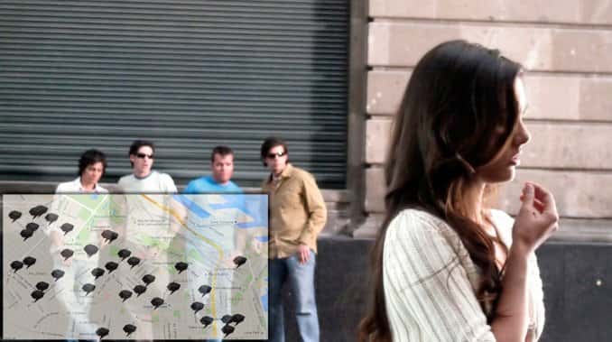 Crearon un mapa virtual para denunciar el acoso callejero
