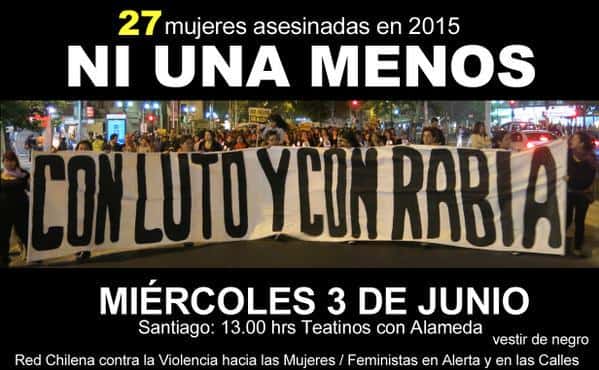 #NiUnaMenos traspasó la frontera y se replicará en Chile y Uruguay