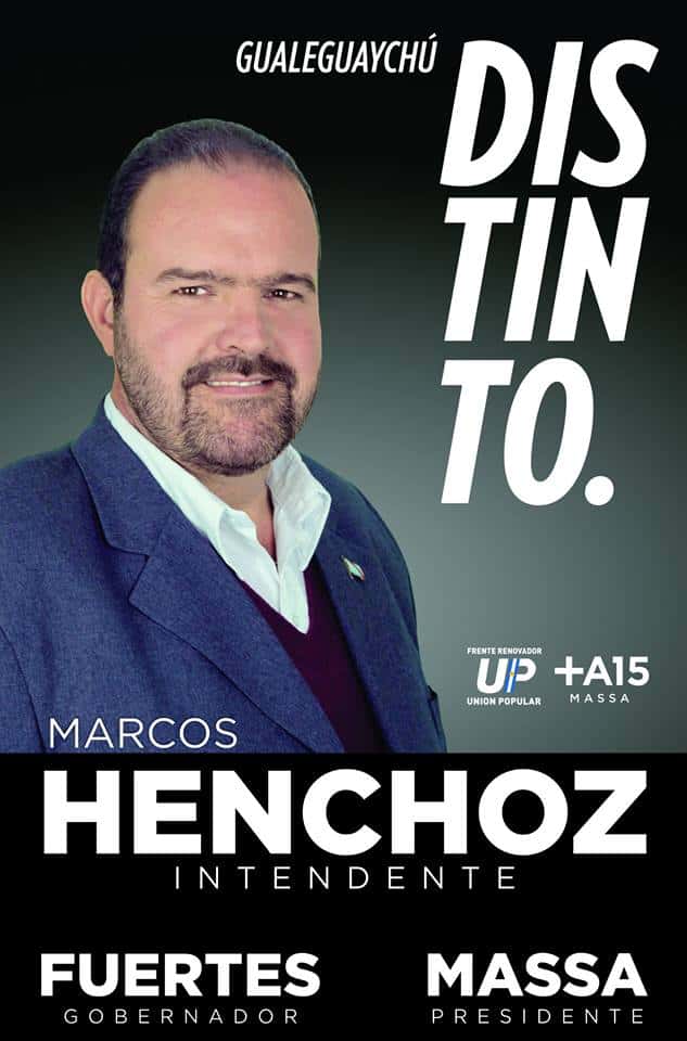 Marcos Henchoz también tiene su cumbia de campaña