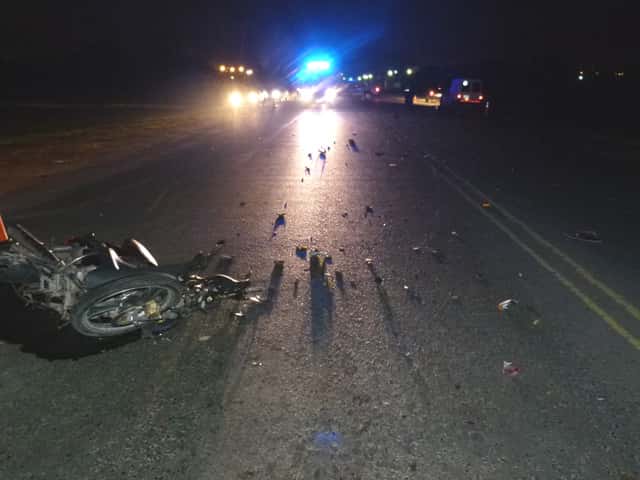 Siniestro fatal: muere un joven de 20 años tras choque frontal de dos motocicletas