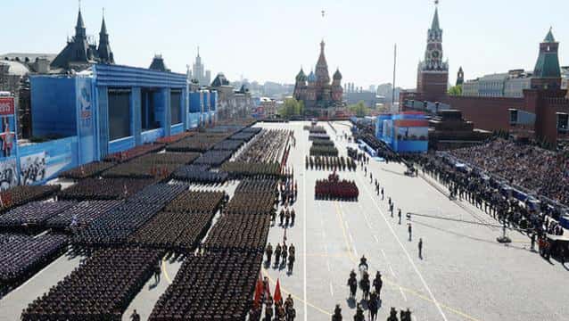 Monumental ceremonia: Rusia celebró el 70 aniversario del triunfo contra los nazis 