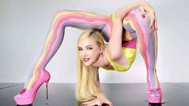 Las fotos de la mujer más flexible del mundo