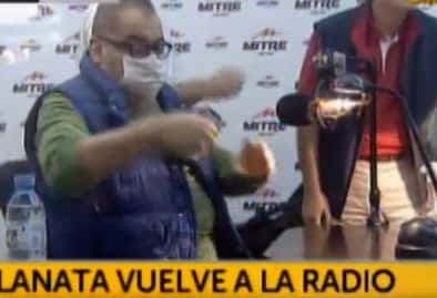 A tres semanas del trasplante, Jorge Lanata volvió a la radio