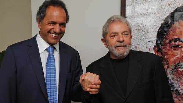 Sicioli se reunió con Lula da Silva en Brasil
