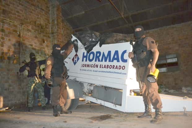 La Policía recuperó una máquina hormigonera de 500 mil pesos 