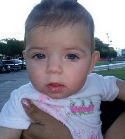 Desesperada búsqueda de una beba de 9 meses en Buenos Aires