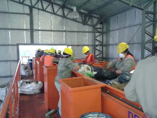 Ecoparque: Durante enero recuperaron 78 mil kilos de materiales inorgánicos
