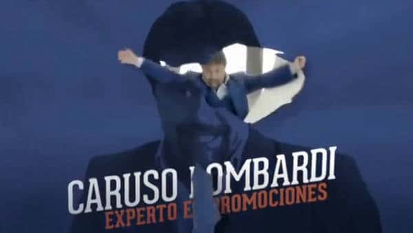 Mira la actuación de Caruso Lombardi, otra vez a puro show