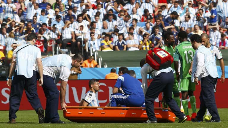 Confirmado: Sergio Agüero está desgarrado y se perdería lo que resta del Mundial