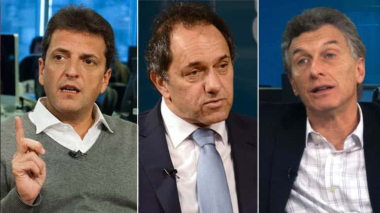 Scioli, Massa y Macri coincidieron en pedir que el Gobierno negocie con los holdouts 