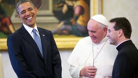 Obama: "El papa Francisco es un líder que nos hace ser mejores personas"