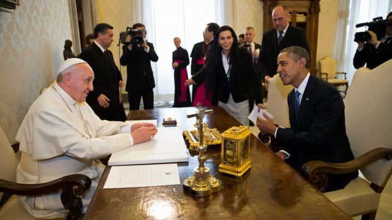 Confesión de Obama a Francisco: "Soy su gran admirador"