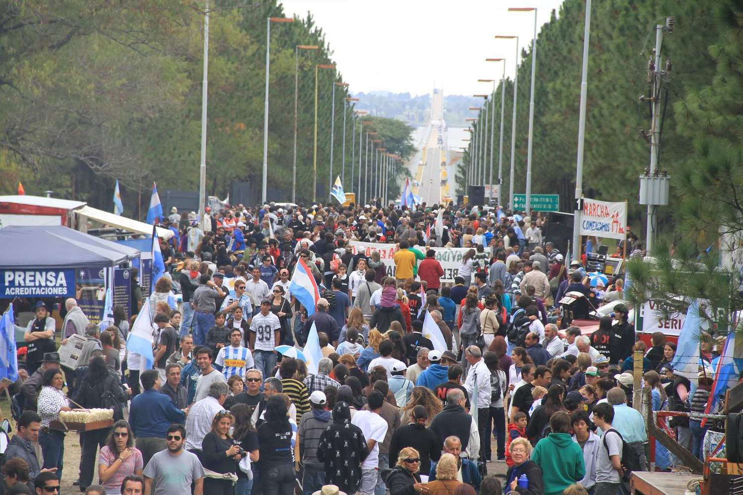 Este domingo se realizará la tradicional marcha al Puente General San Martín: “Sin agua, no hay vida”
