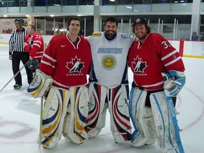 Hockey sobre hielo: Un entrerriano de selección