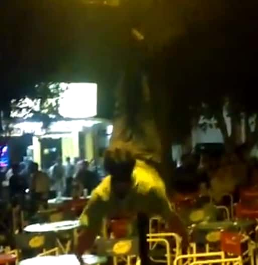 Papelón en Gualeguaychú: El baile del caño que terminó en... mirá el video