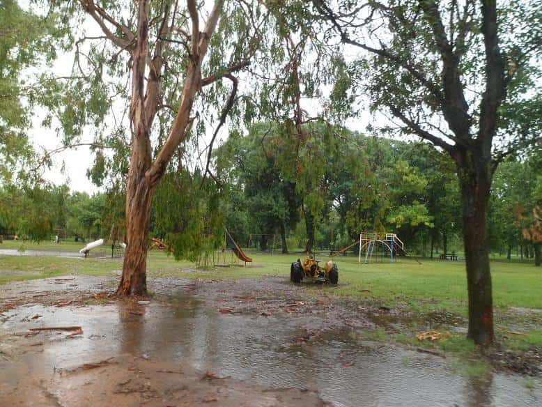 En 33 días llovieron 325,4 milímetros en Gualeguaychú
