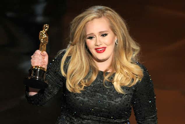 Adele gana el Óscar a Mejor canción original por "Skyfall"