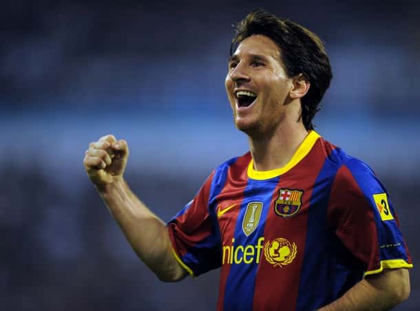 Messi es histórico, 300 goles con el Barça